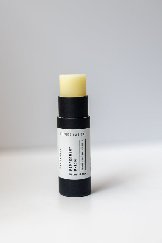 Tallow Lip Balm | Peppermint Prism